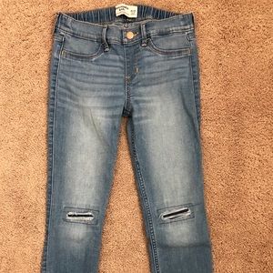 A&F Kids Crop Jeans